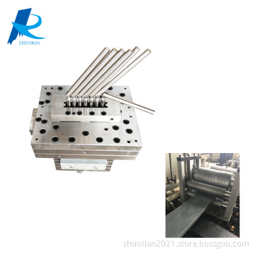 Imitation wood wpc decking extrusion mould tooling from china